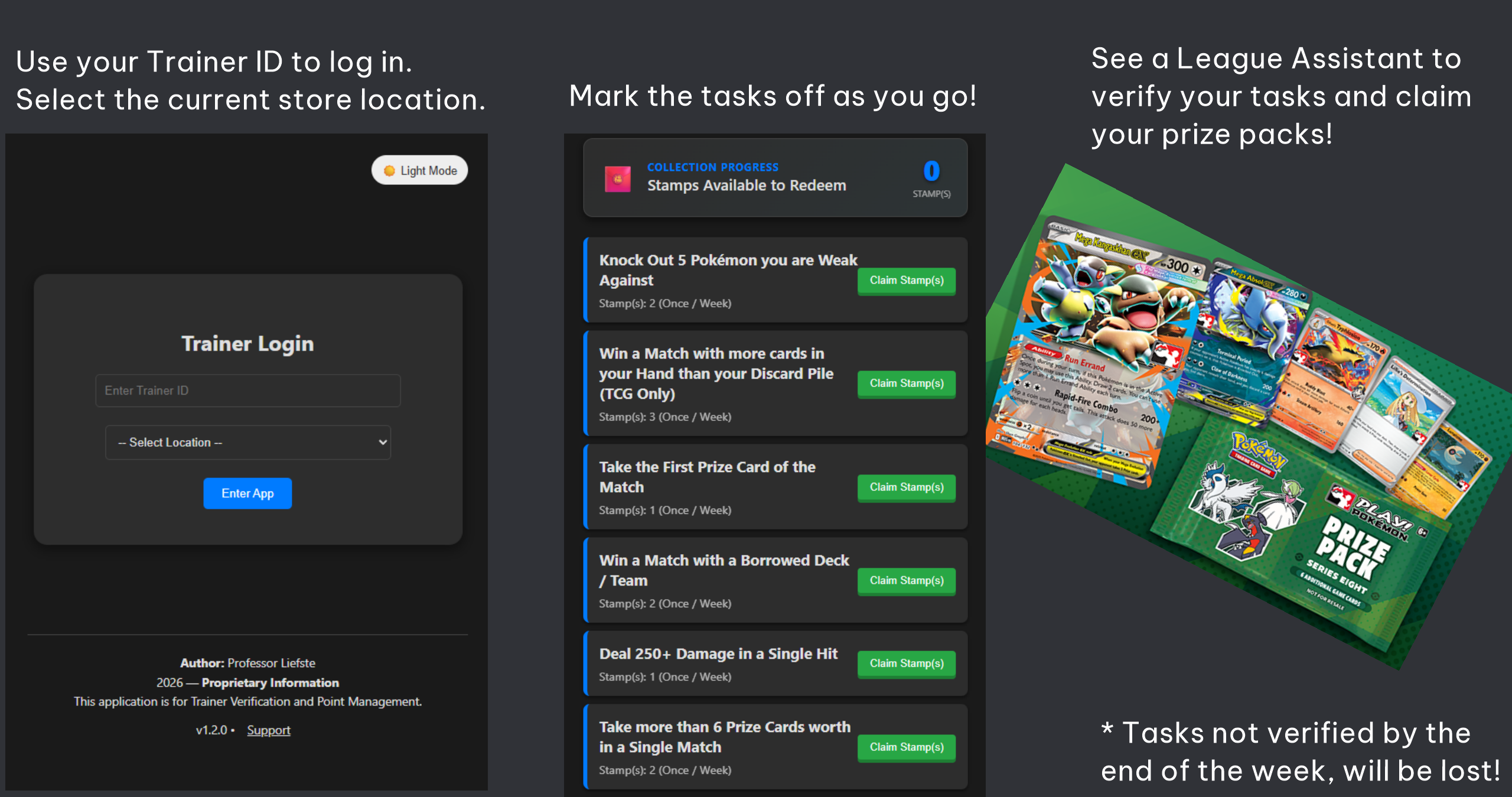 Pokémon Task System Usage